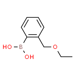 ChemSpider 2D Image | 2-Ethoxymethylphenylboronic acid | C9H13BO3