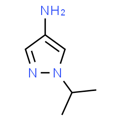 ChemSpider 2D Image | 1-Isopropyl-1H-pyrazol-4-amine | C6H11N3