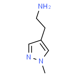 ChemSpider 2D Image | 2-(1-Methyl-4-pyrazolyl)ethylamine | C6H11N3