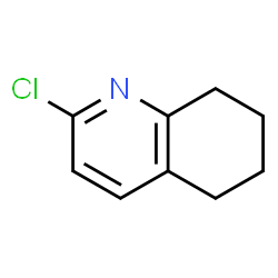 ChemSpider 2D Image | 2-Chloro-5,6,7,8-tetrahydroquinoline | C9H10ClN
