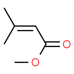 ChemSpider 2D Image | Methyl 3,3-Dimethylacrylate | C6H10O2