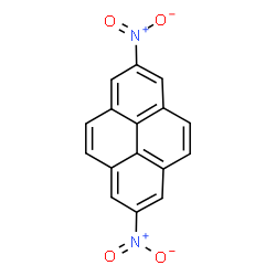 ChemSpider 2D Image | 2,7-Dinitropyrene | C16H8N2O4