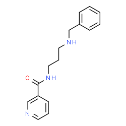 ChemSpider 2D Image | N-(3-Benzylamino-propyl)-nicotinamide | C16H19N3O