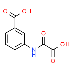 ChemSpider 2D Image | 3-(oxaloamino)benzoic acid | C9H7NO5