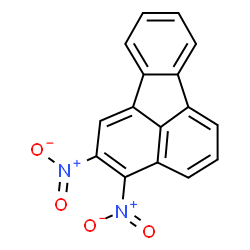 ChemSpider 2D Image | 2,3-Dinitrofluoranthene | C16H8N2O4