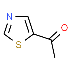 ChemSpider 2D Image | 1-(1,3-Thiazol-5-yl)ethanone | C5H5NOS
