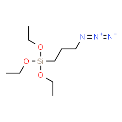 ChemSpider 2D Image | (3-AZIDOPROPYL)TRIETHOXYSILANE | C9H21N3O3Si