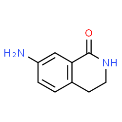 ChemSpider 2D Image | 7-Amino-3,4-dihydro-1(2H)-isoquinolinone | C9H10N2O