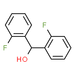 ChemSpider 2D Image | Bis(2-fluorophenyl)methanol | C13H10F2O