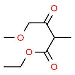 ChemSpider 2D Image | Ethyl 4-methoxy-2-methyl-3-oxobutanoate | C8H14O4