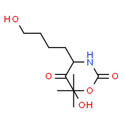 ChemSpider 2D Image | 6-Hydroxy-N-{[(2-methyl-2-propanyl)oxy]carbonyl}norleucine | C11H21NO5