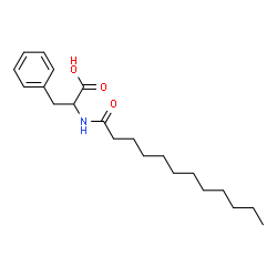 ChemSpider 2D Image | N-Dodecanoylphenylalanine | C21H33NO3