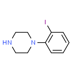 ChemSpider 2D Image | 1-(2-Iodophenyl)piperazine | C10H13IN2