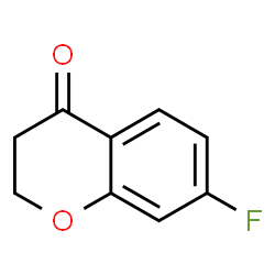 ChemSpider 2D Image | 7-Fluoro-4-chromanone | C9H7FO2