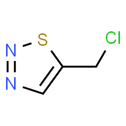 ChemSpider 2D Image | 5-(Chloromethyl)-1,2,3-thiadiazole | C3H3ClN2S