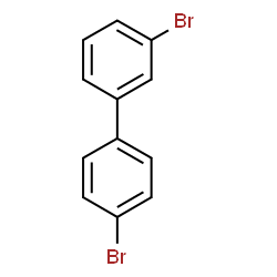 ChemSpider 2D Image | 3,4'-Dibromobiphenyl | C12H8Br2