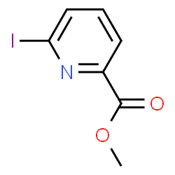 ChemSpider 2D Image | Methyl 6-iodo-2-pyridinecarboxylate | C7H6INO2