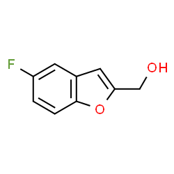 ChemSpider 2D Image | (5-fluorobenzofuran-2-yl)methanol | C9H7FO2