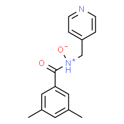 ChemSpider 2D Image | Benzamide, 3,5-dimethyl-N-(4-pyridinylmethyl)-, N-oxide | C15H16N2O2