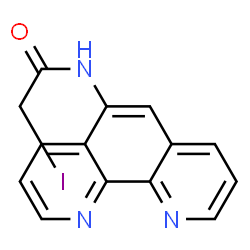 ChemSpider 2D Image | 5-iodoacetamido-1,10-phenanthroline | C14H10IN3O