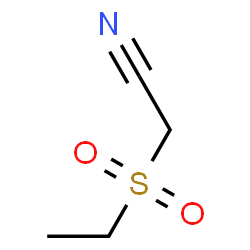 ChemSpider 2D Image | (Ethylsulfonyl)acetonitrile | C4H7NO2S