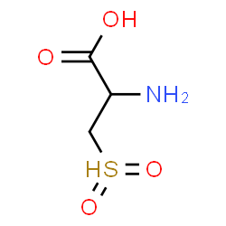ChemSpider 2D Image | 2-amino-3-sulfino-propanoic acid | C3H6NO4S