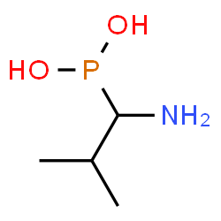 ChemSpider 2D Image | (1-Amino-2-methylpropyl)phosphonous acid | C4H12NO2P