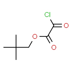 ChemSpider 2D Image | 2,2-Dimethylpropyl chloro(oxo)acetate | C7H11ClO3