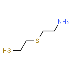 ChemSpider 2D Image | 2-[(2-Aminoethyl)sulfanyl]ethanethiol | C4H11NS2