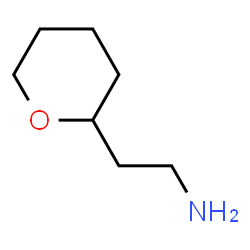 ChemSpider 2D Image | 2-(Tetrahydro-2H-pyran-2-yl)ethanamine | C7H15NO