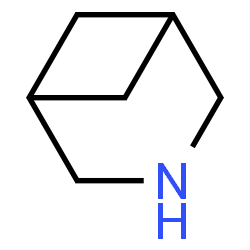 ChemSpider 2D Image | 3-Azabicyclo[3.1.1]heptane | C6H11N