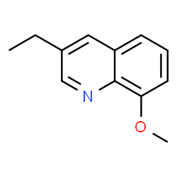 ChemSpider 2D Image | 3-Ethyl-8-methoxyquinoline | C12H13NO