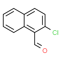 ChemSpider 2D Image | 2-Chloro-1-naphthaldehyde | C11H7ClO