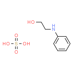 ChemSpider 2D Image | 2-Anilinoethanol sulfate (1:1) | C8H13NO5S