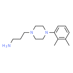 ChemSpider 2D Image | 3-[4-(2,3-Dimethylphenyl)-1-piperazinyl]-1-propanamine | C15H25N3