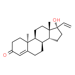 ChemSpider 2D Image | (8alpha,10alpha,14beta)-17-Hydroxypregna-4,20-dien-3-one | C21H30O2