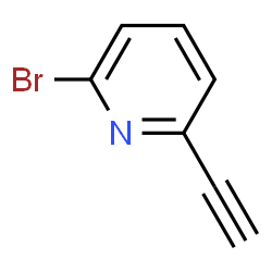 ChemSpider 2D Image | 2-Bromo-6-ethynylpyridine | C7H4BrN
