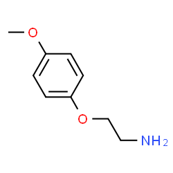ChemSpider 2D Image | 2-(4-Methoxyphenoxy)ethanamine | C9H13NO2