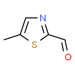 ChemSpider 2D Image | 5-methylthiazole-2-carbaldehyde | C5H5NOS