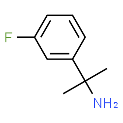 ChemSpider 2D Image | 2-(3-Fluorophenyl)-2-propanamine | C9H12FN