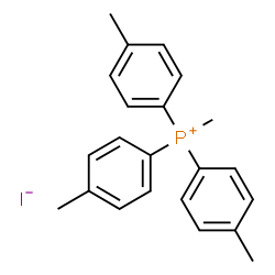 ChemSpider 2D Image | Methyl[tris(4-methylphenyl)]phosphonium iodide | C22H24IP