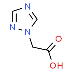 ChemSpider 2D Image | 1H-1,2,4-Triazole-1-acetic acid | C4H5N3O2