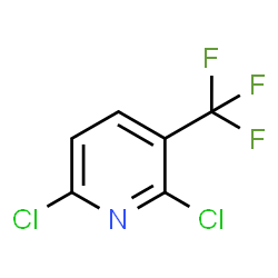 ChemSpider 2D Image | 2,6-Dichloro-3-(trifluoromethyl)pyridine | C6H2Cl2F3N