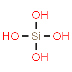 ChemSpider 2D Image | Orthosilicic acid | H4O4Si