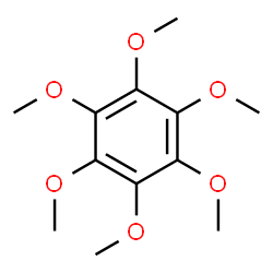 ChemSpider 2D Image | Hexamethoxybenzene | C12H18O6