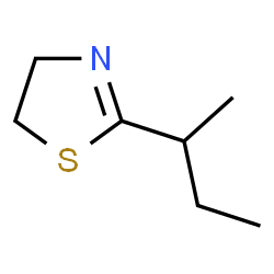 ChemSpider 2D Image | 2-sec-Butyl-4,5-dihydrothiazole | C7H13NS