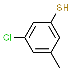 ChemSpider 2D Image | 3-Chloro-5-methylbenzenethiol | C7H7ClS
