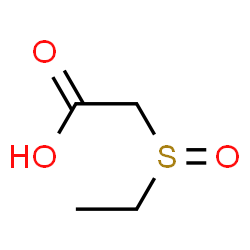 ChemSpider 2D Image | (Ethylsulfinyl)acetic acid | C4H8O3S