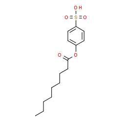 ChemSpider 2D Image | 4-sulfophenyl esternonanoic acid | C15H22O5S