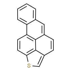 ChemSpider 2D Image | Benzo[4,5]phenaleno[1,9-bc]thiophene | C18H10S